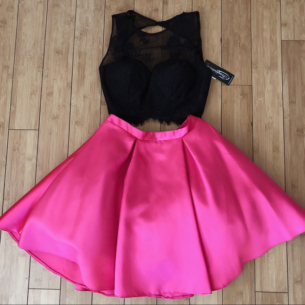 NEW two piece prom dress